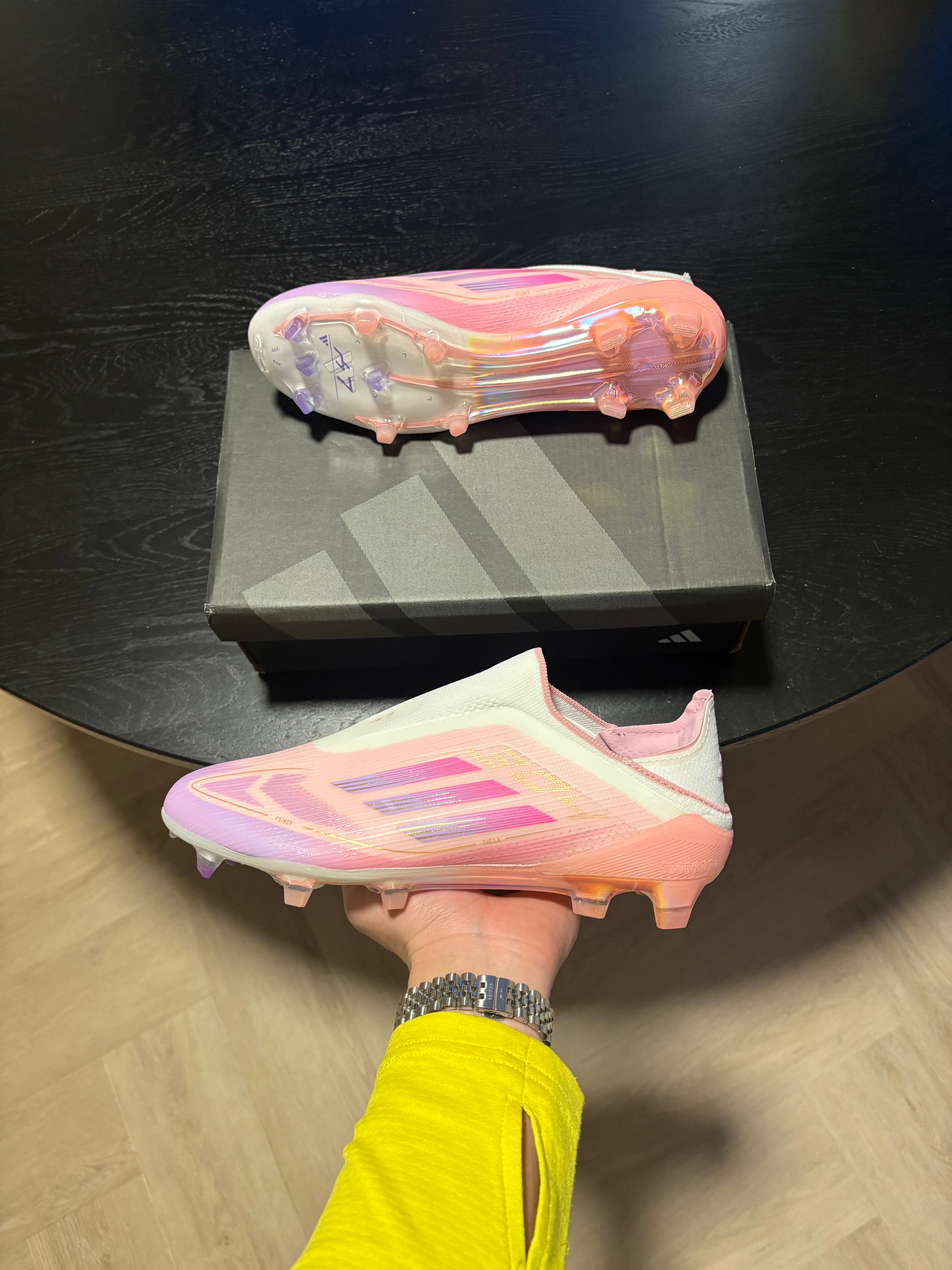 Adidas F50 Elite Laceless Lamine Yamal Pink FG