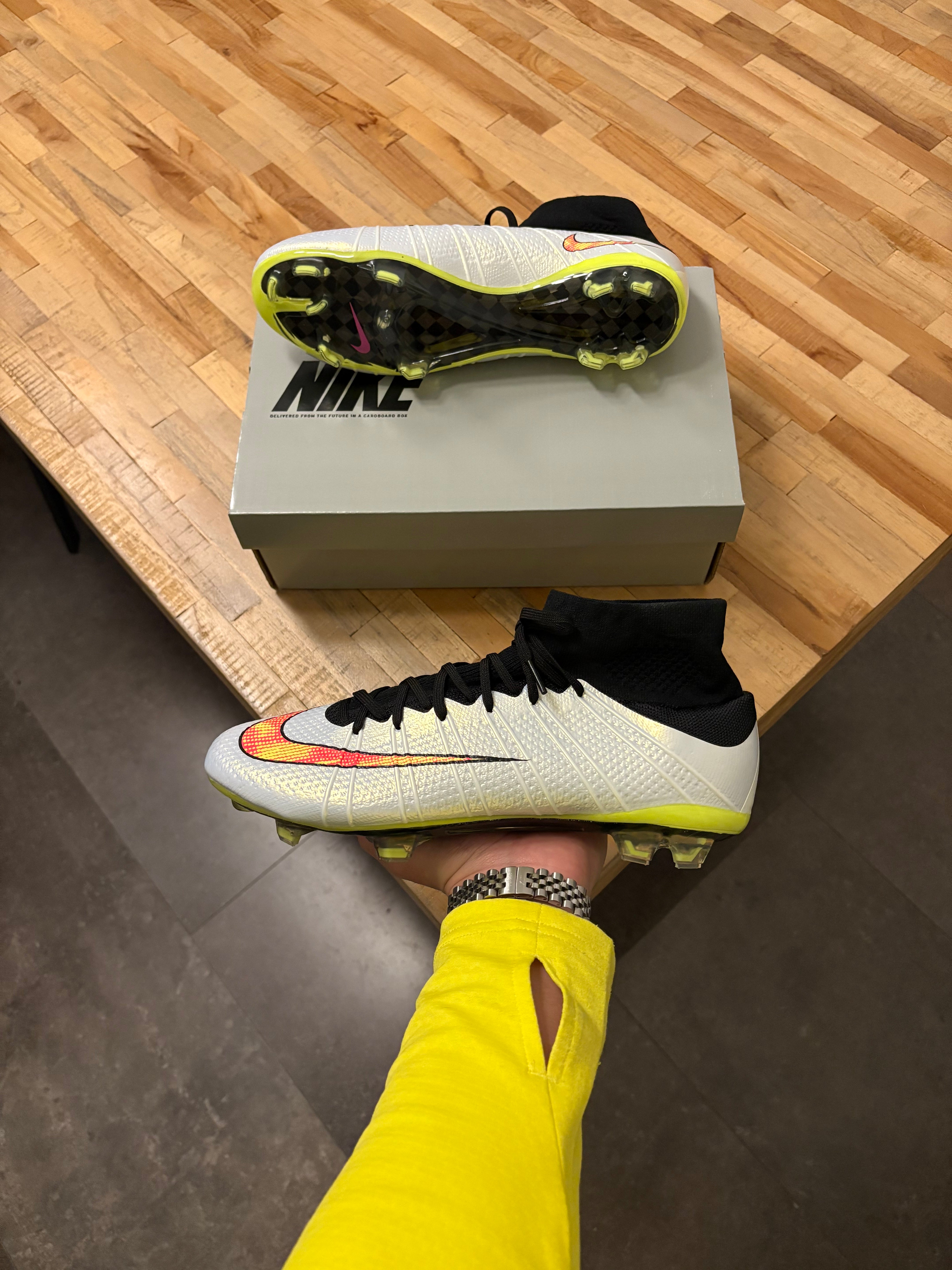 Nike Mercurial Superfly 4 White FG