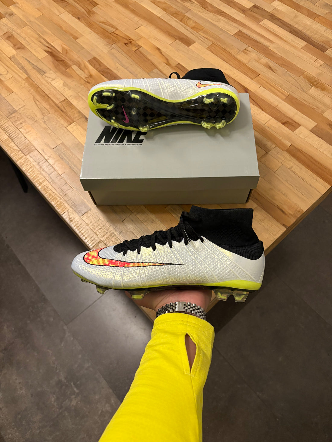 Nike Mercurial Superfly 4 White FG