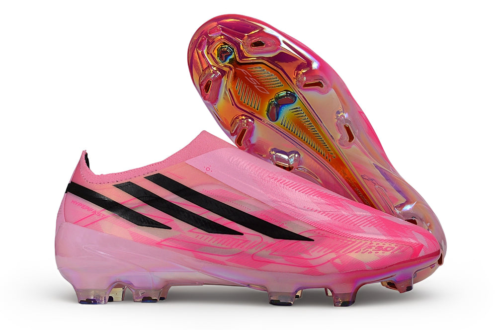 Adidas F50 Hyperfast Laceless Pink FG