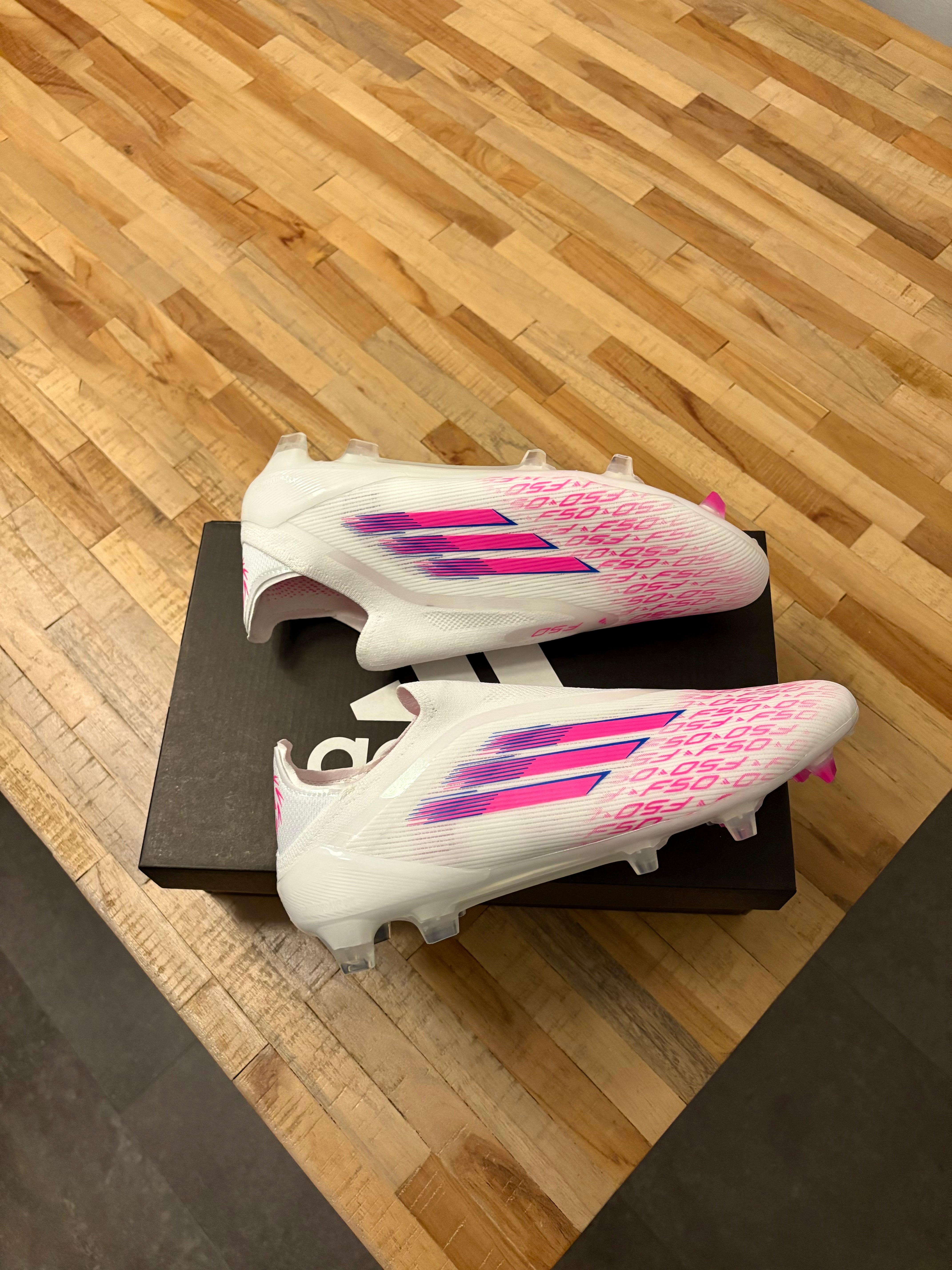 Adidas F50 Elite Laceless White FG
