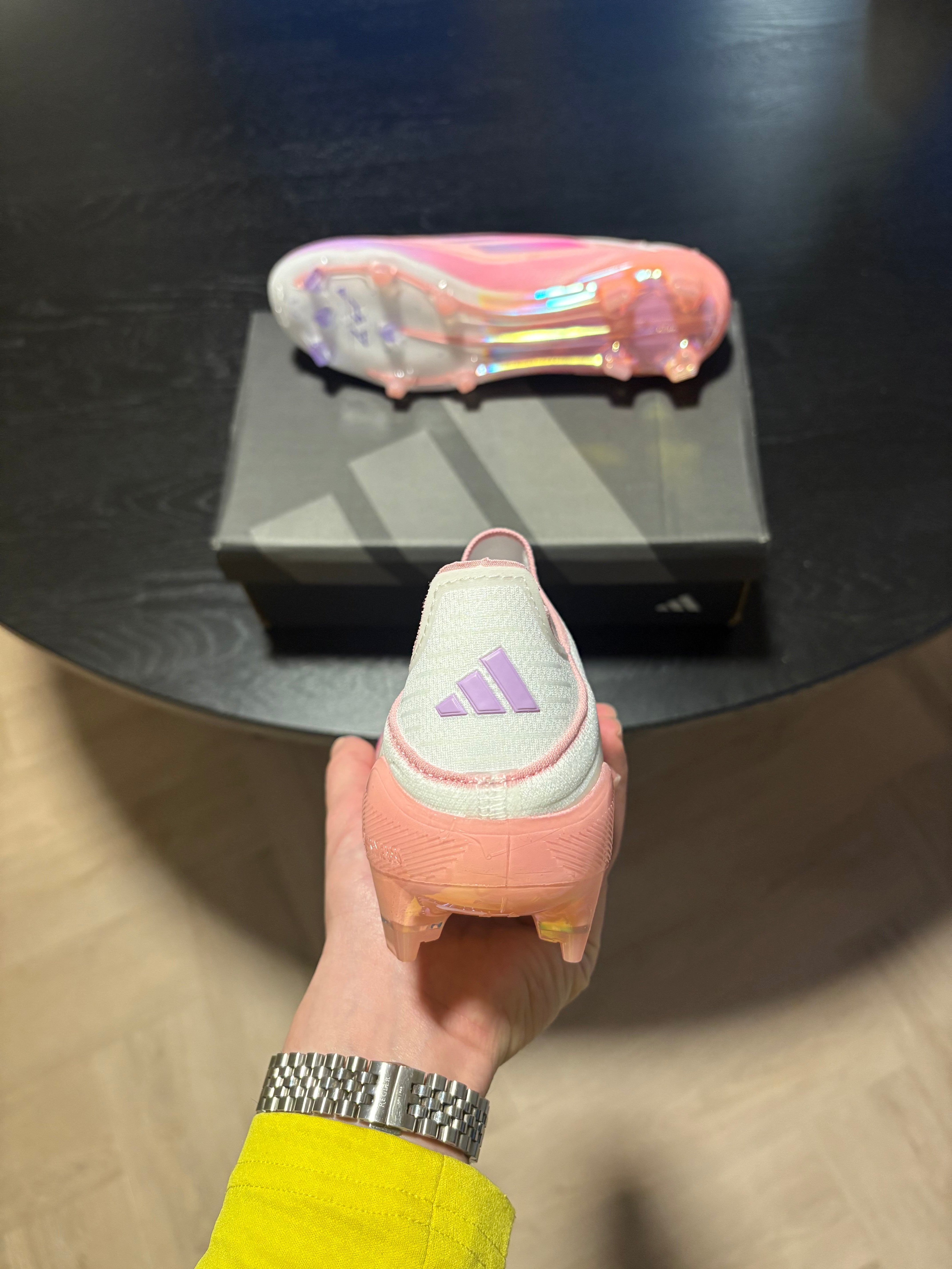 Adidas F50 Elite Laceless Lamine Yamal Pink FG