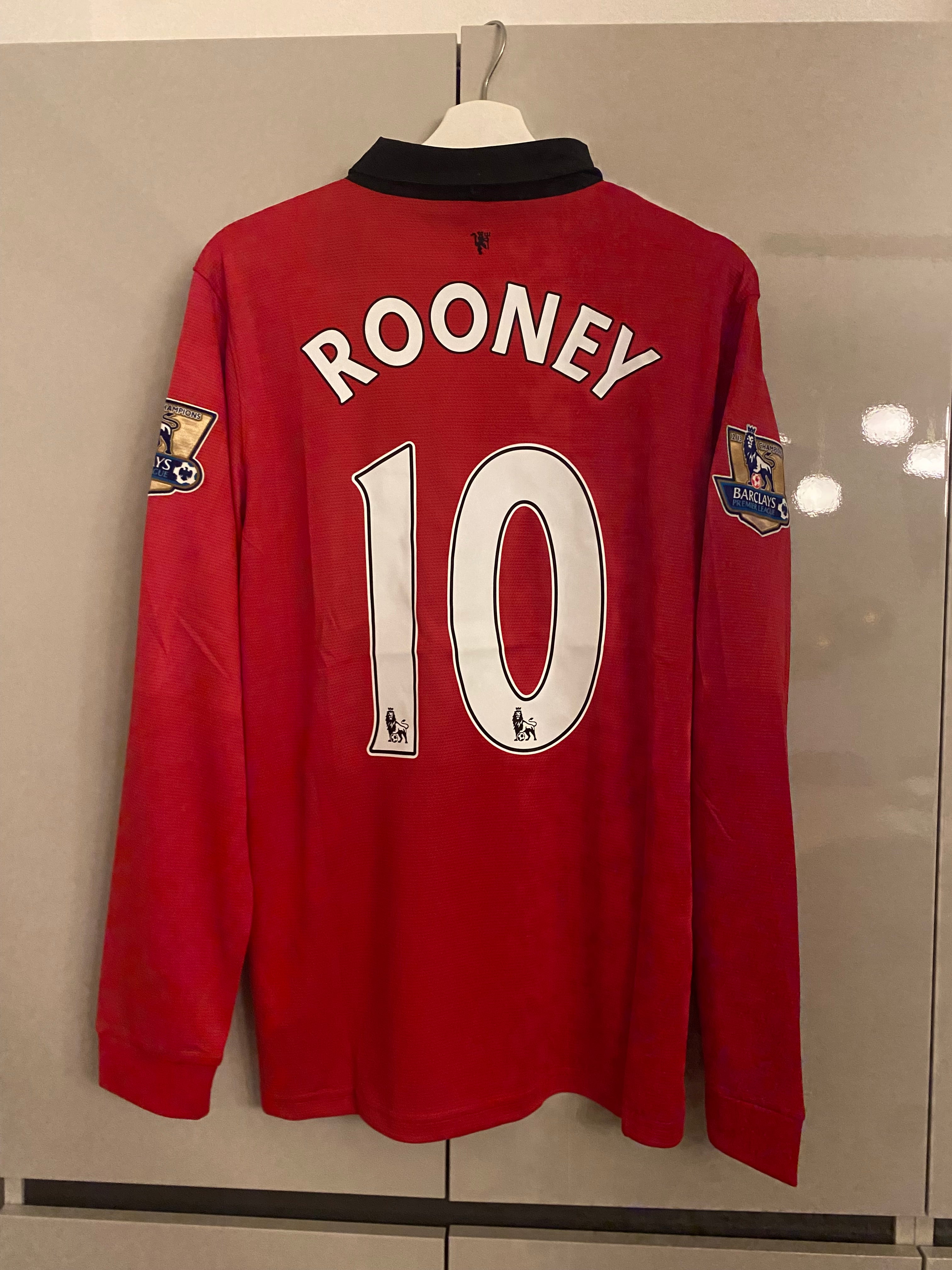 Man Utd 13/14 longsleeve (rooney)