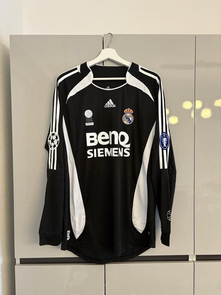 Real madrid 06/07 away longsleeve (sergio ramos)