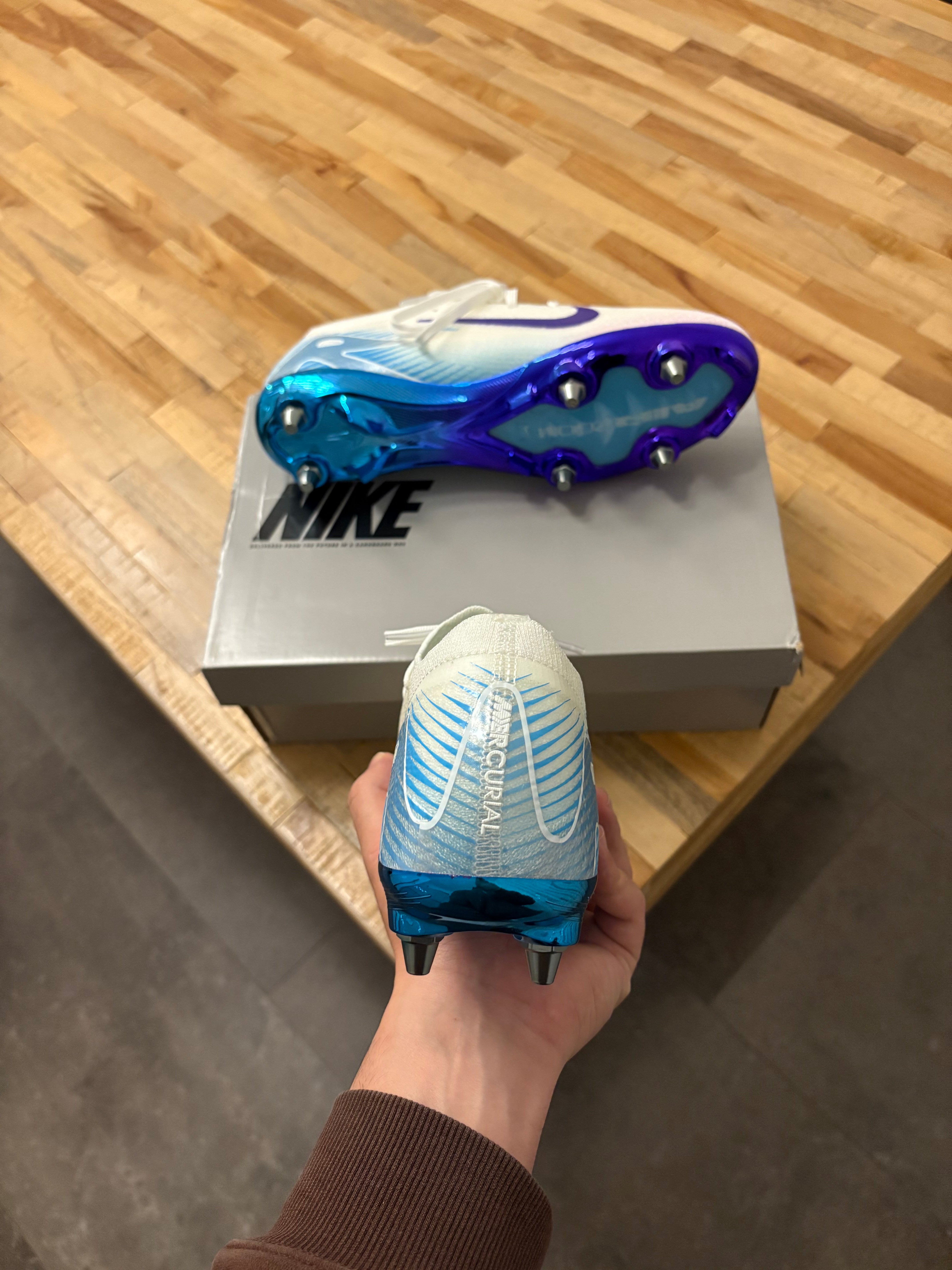 Nike Mercurial Vapor 16 Elite White/Purple SG