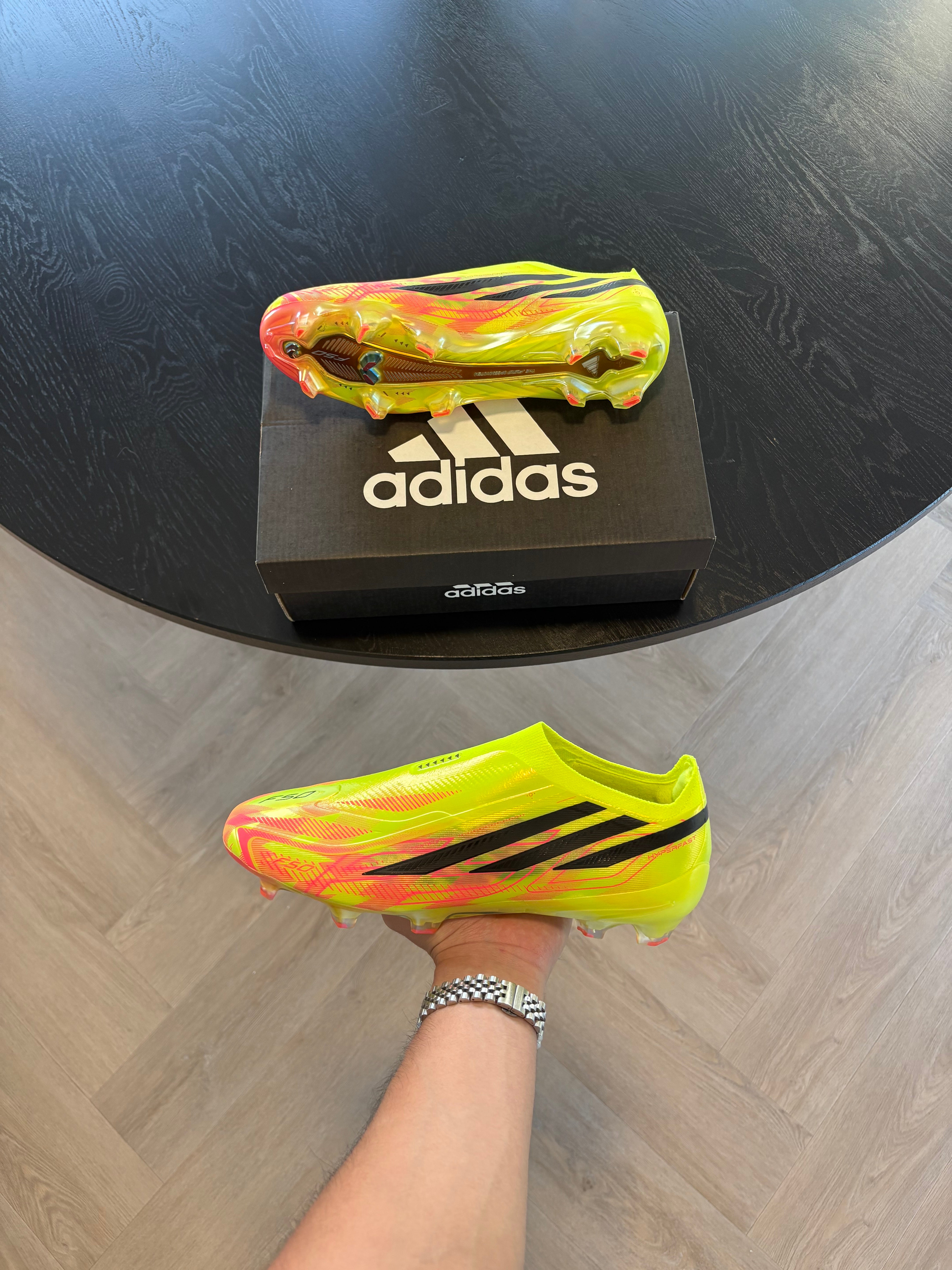 Adidas F50 Hyperfast Elite Neon FG