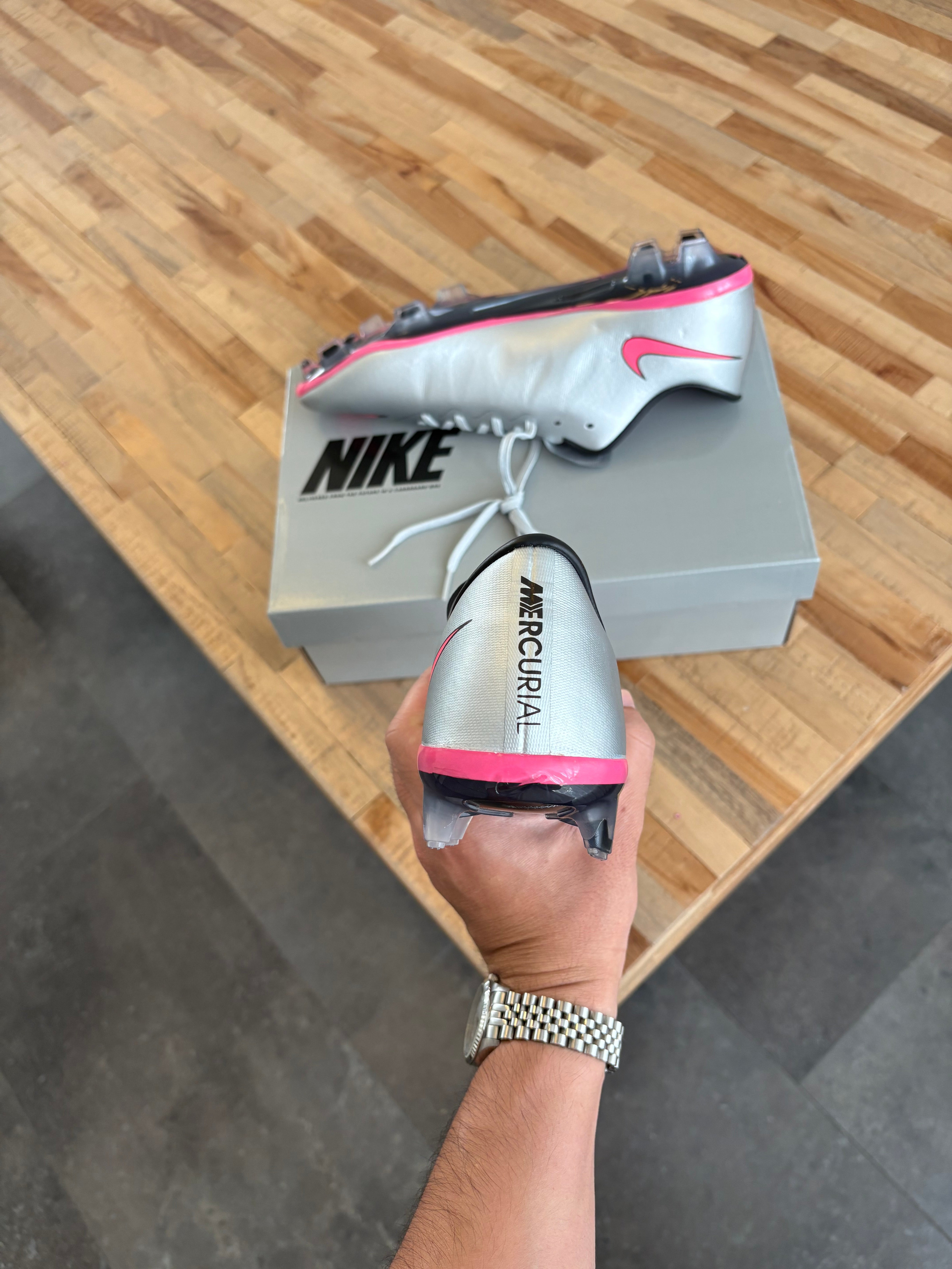 Nike Mercurial Vapor 10 Silver FG