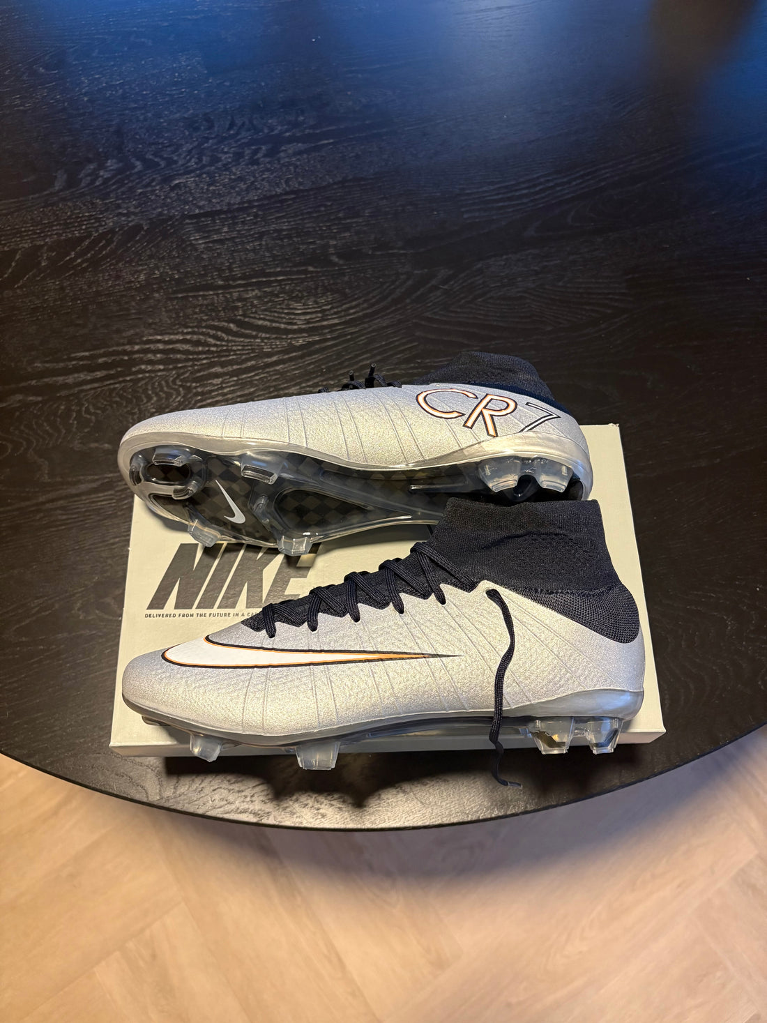 Nike Mercurial Superfly 4 CR7 Silver FG