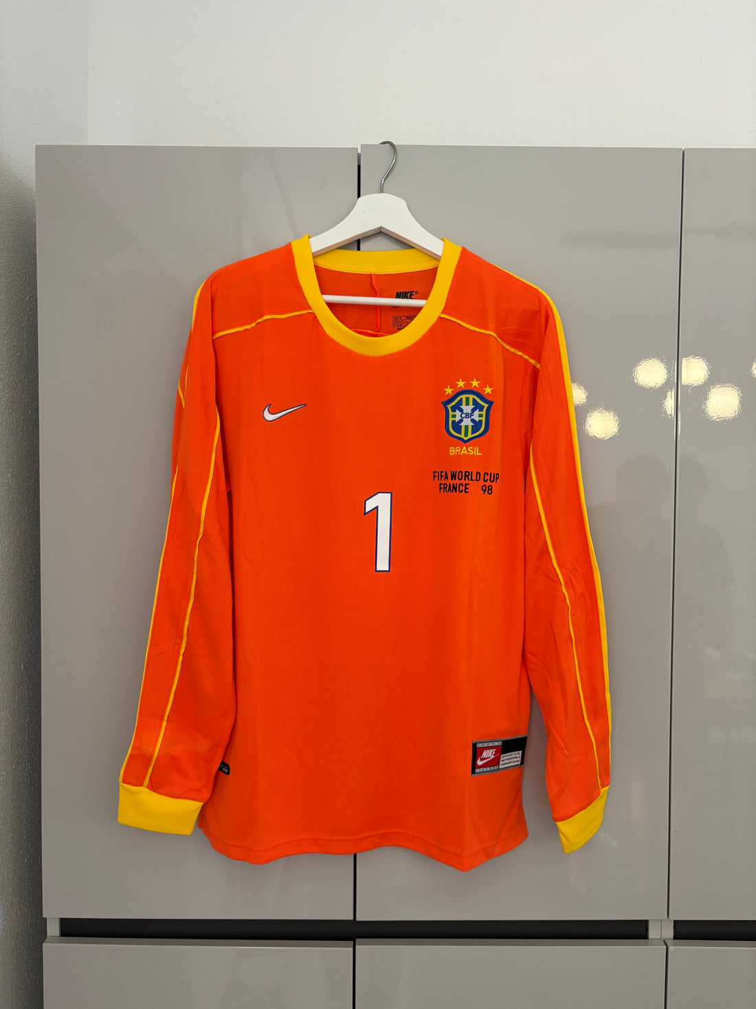 Brazil WC 1998 GK ORANGE (taffarel)