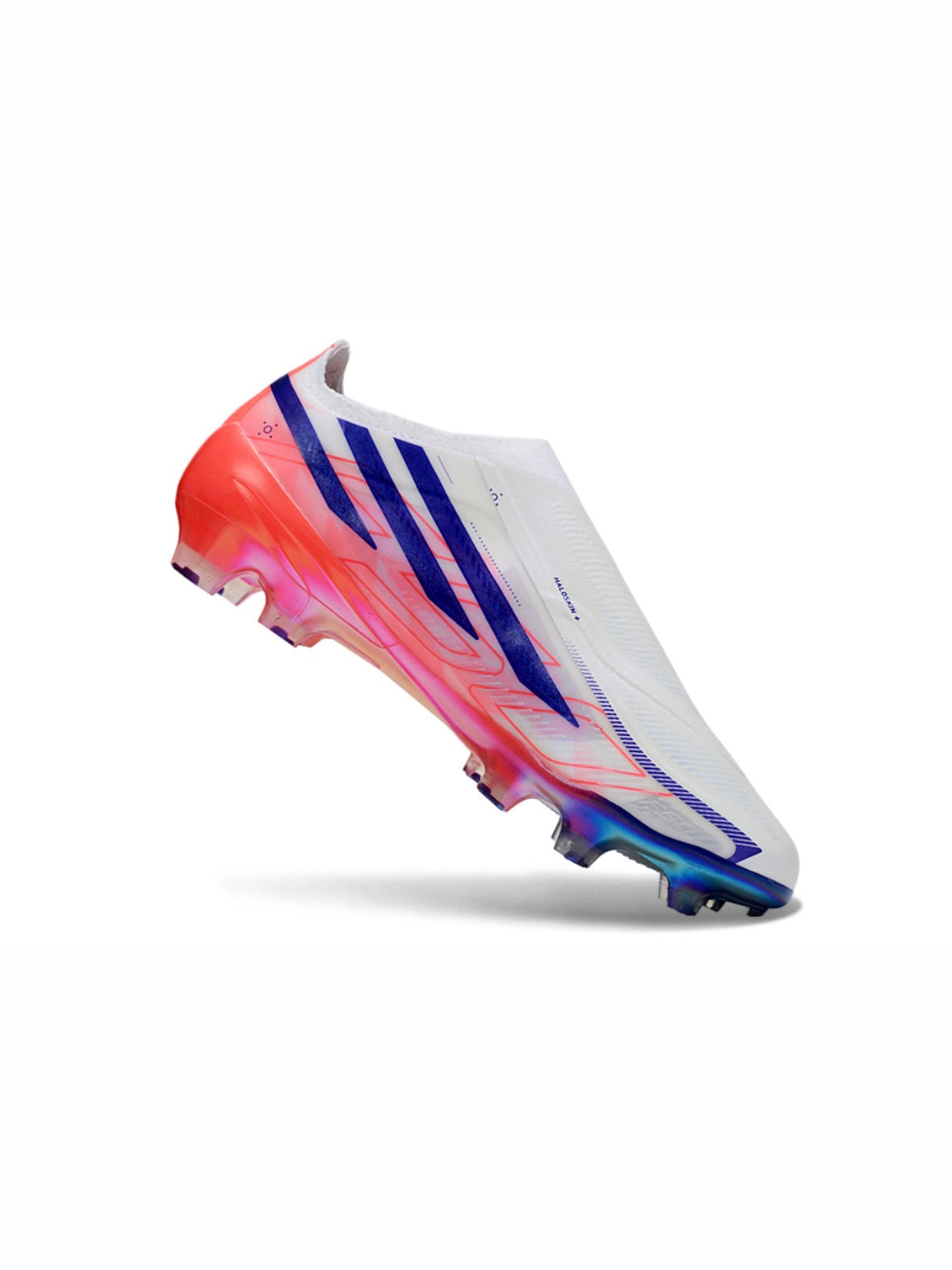 Adidas F50 Hyperfast Laceless White/Pink Elite FG