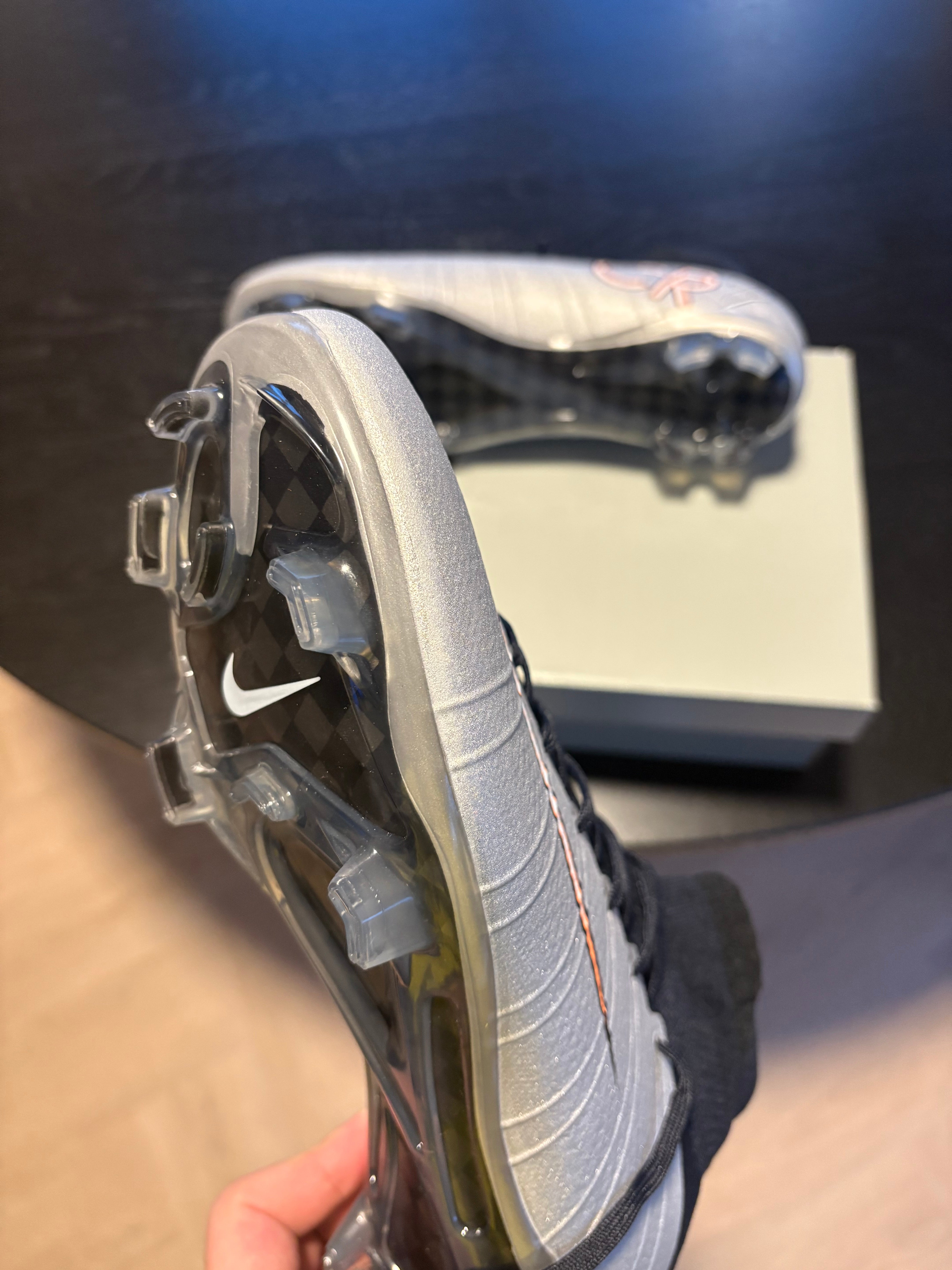 Nike Mercurial Superfly 4 CR7 Silver FG