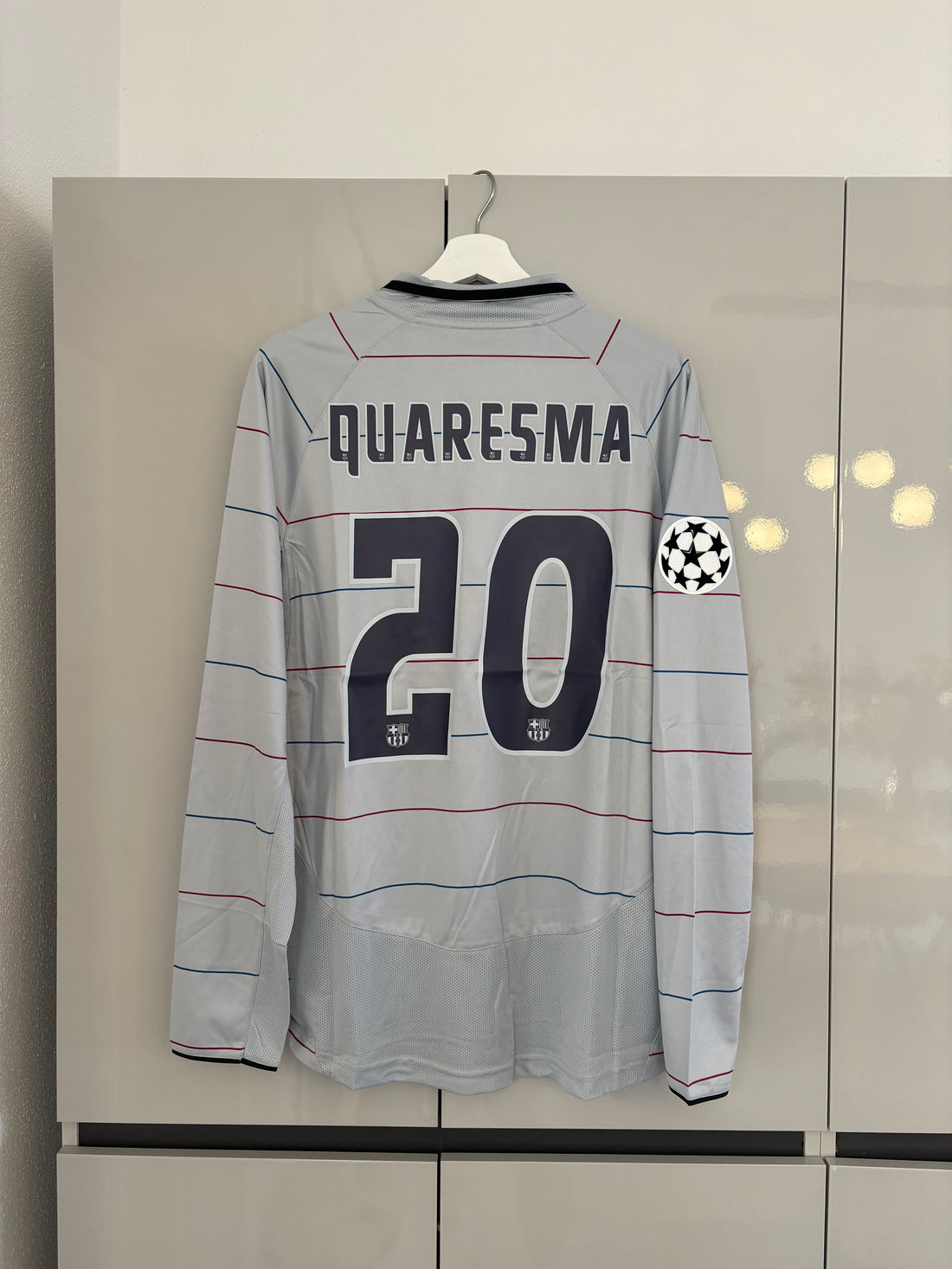 Barcelona 03/04 Away longsleeve (quaresma)