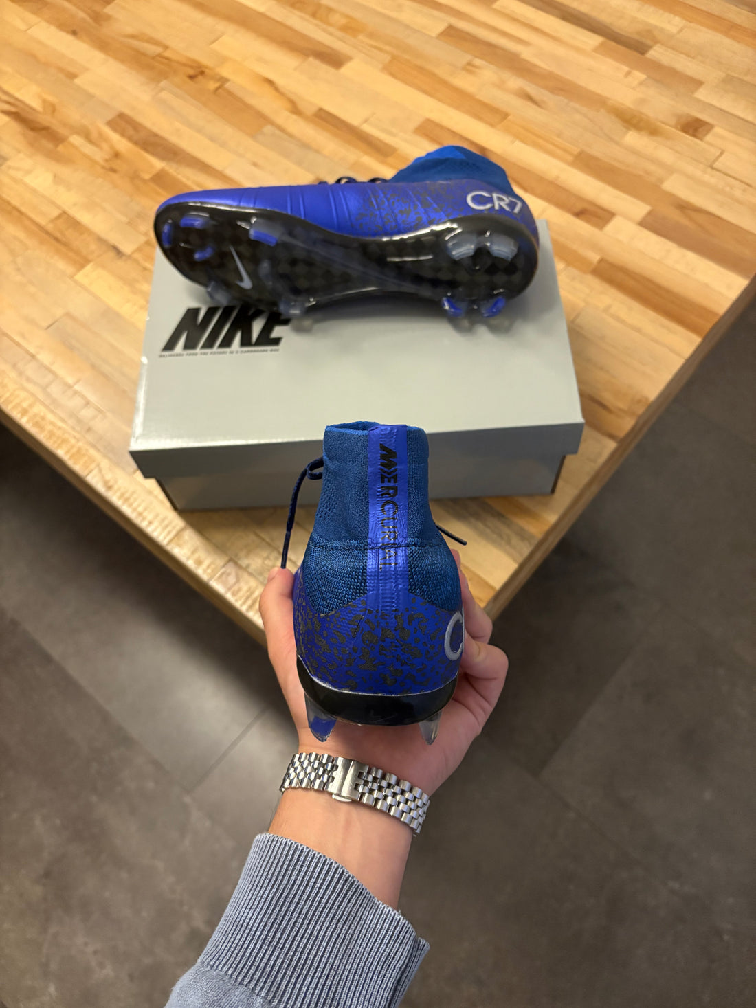 Nike Mercurial Superfly 4 CR7 Blue FG