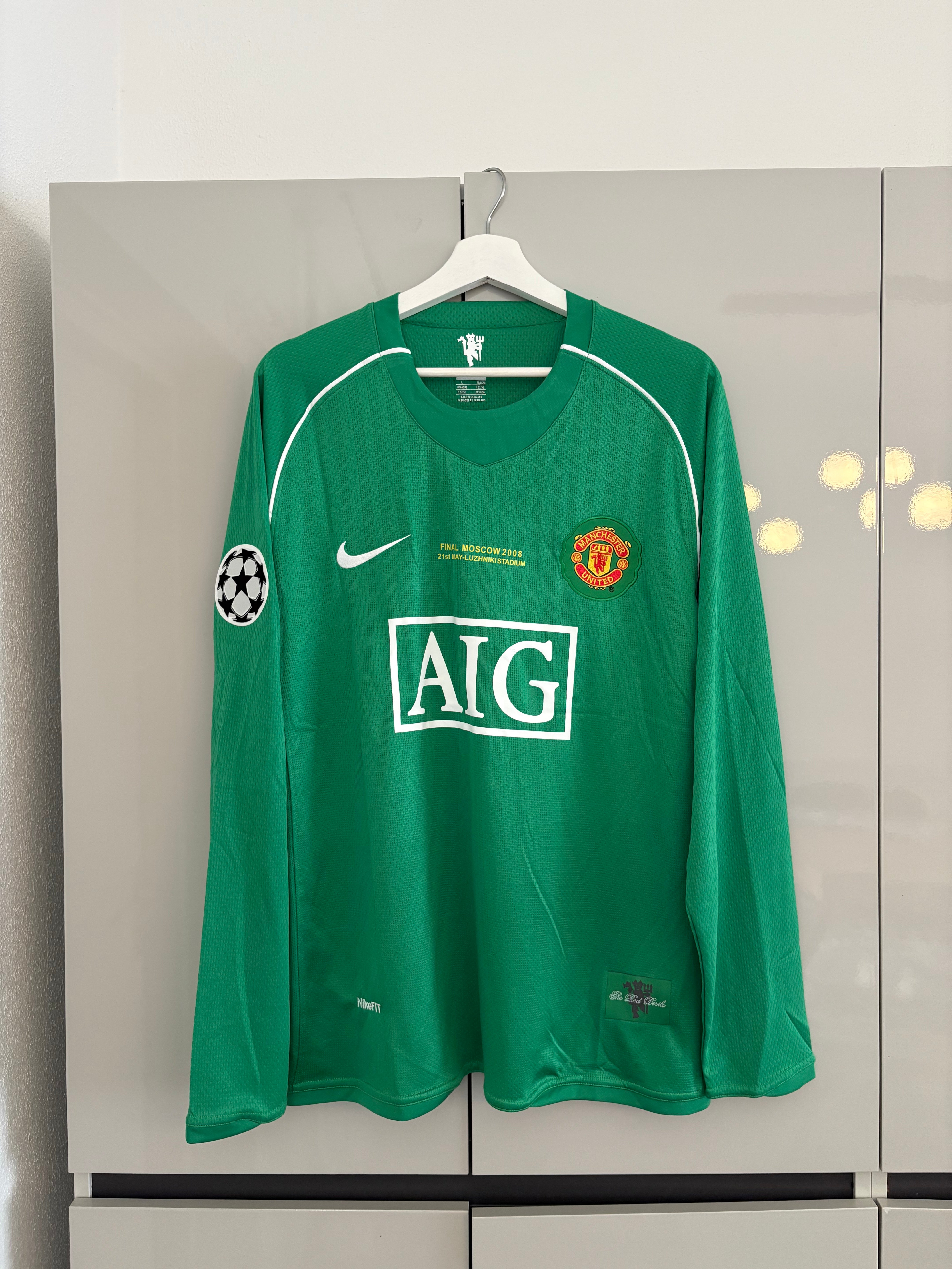 Manchester United 07/08 GK Green (van der sar)