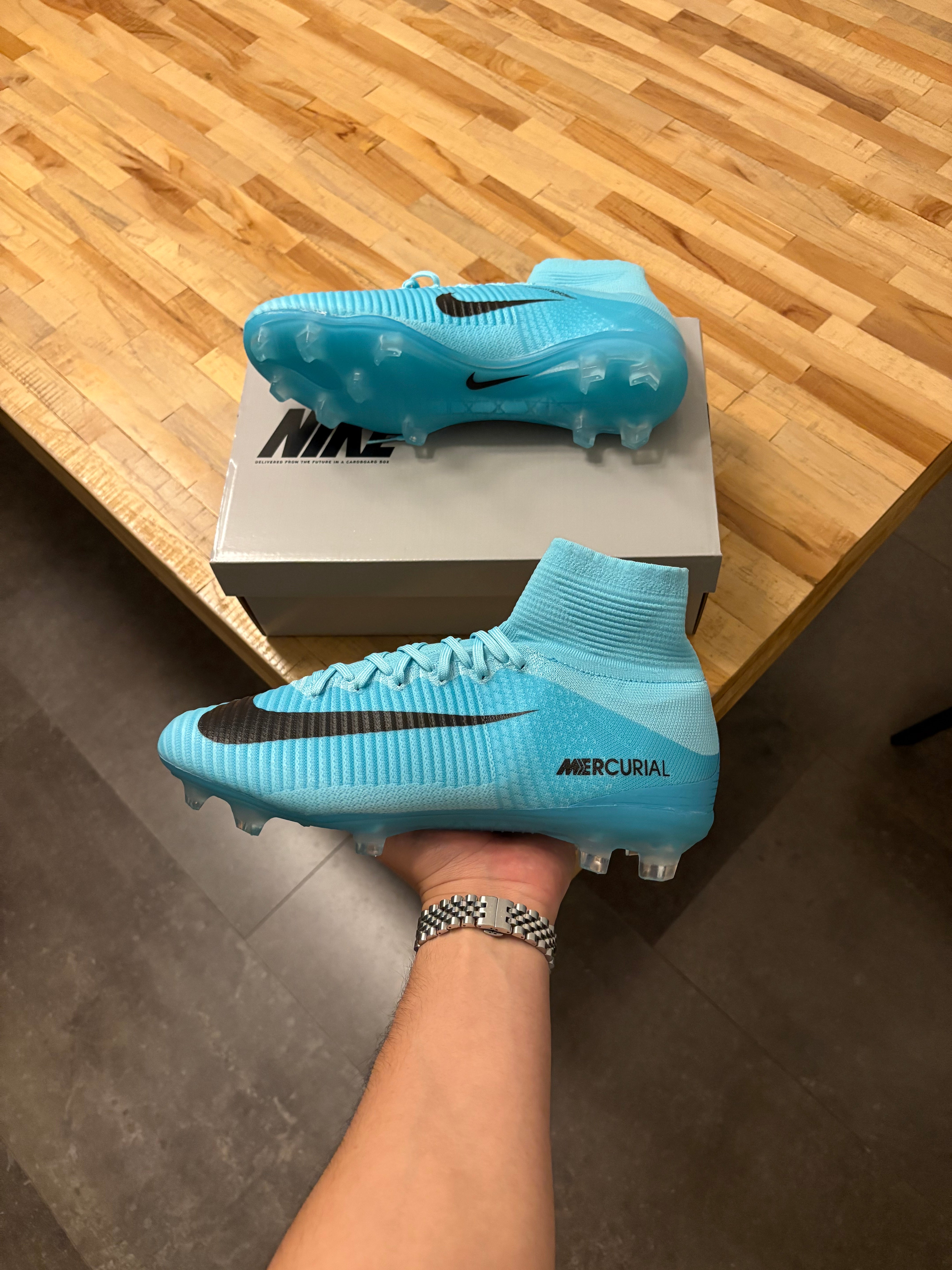Nike Mercurial Superfly 5 Elite Aqua FG