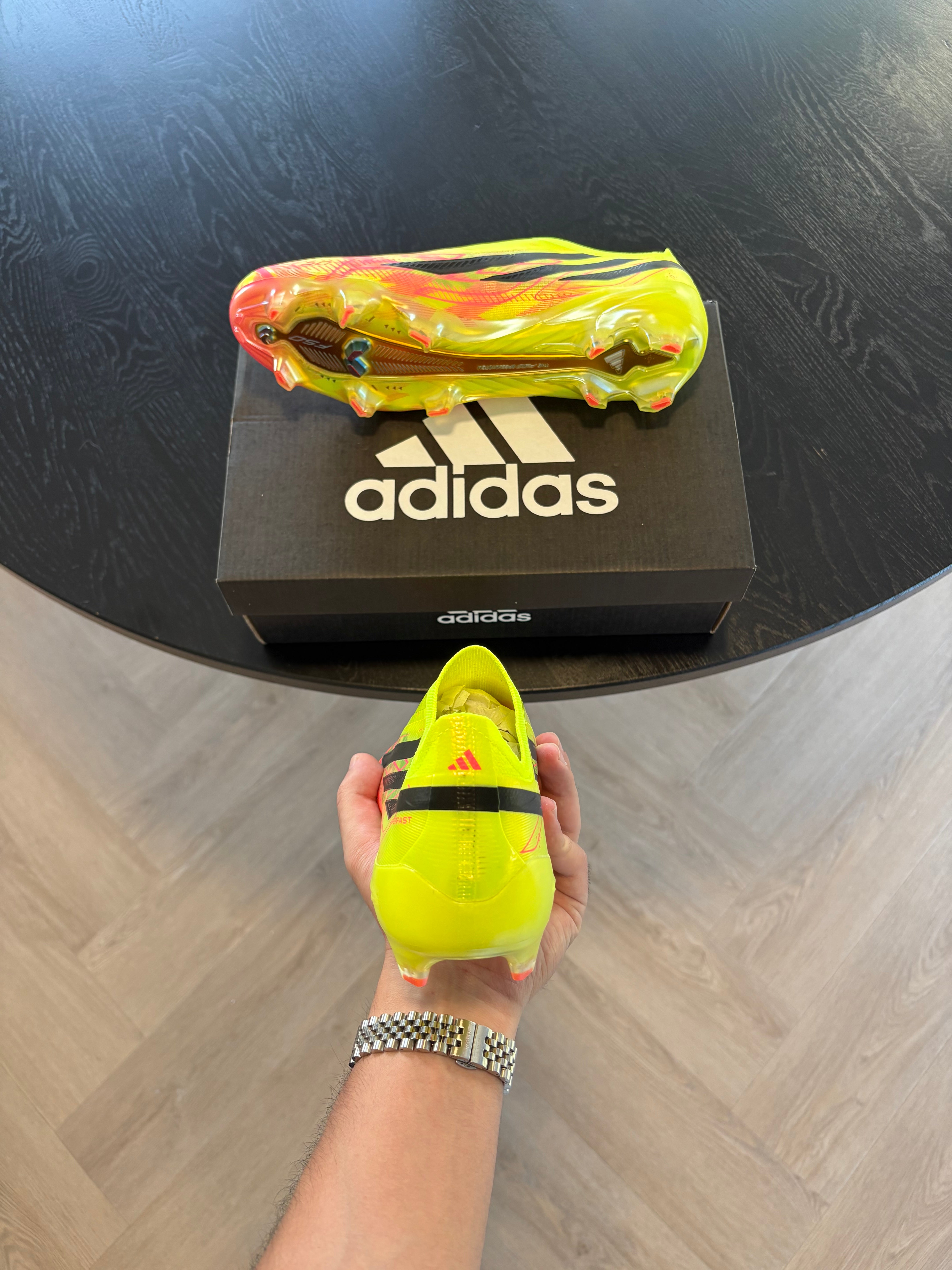 Adidas F50 Hyperfast Elite Neon FG