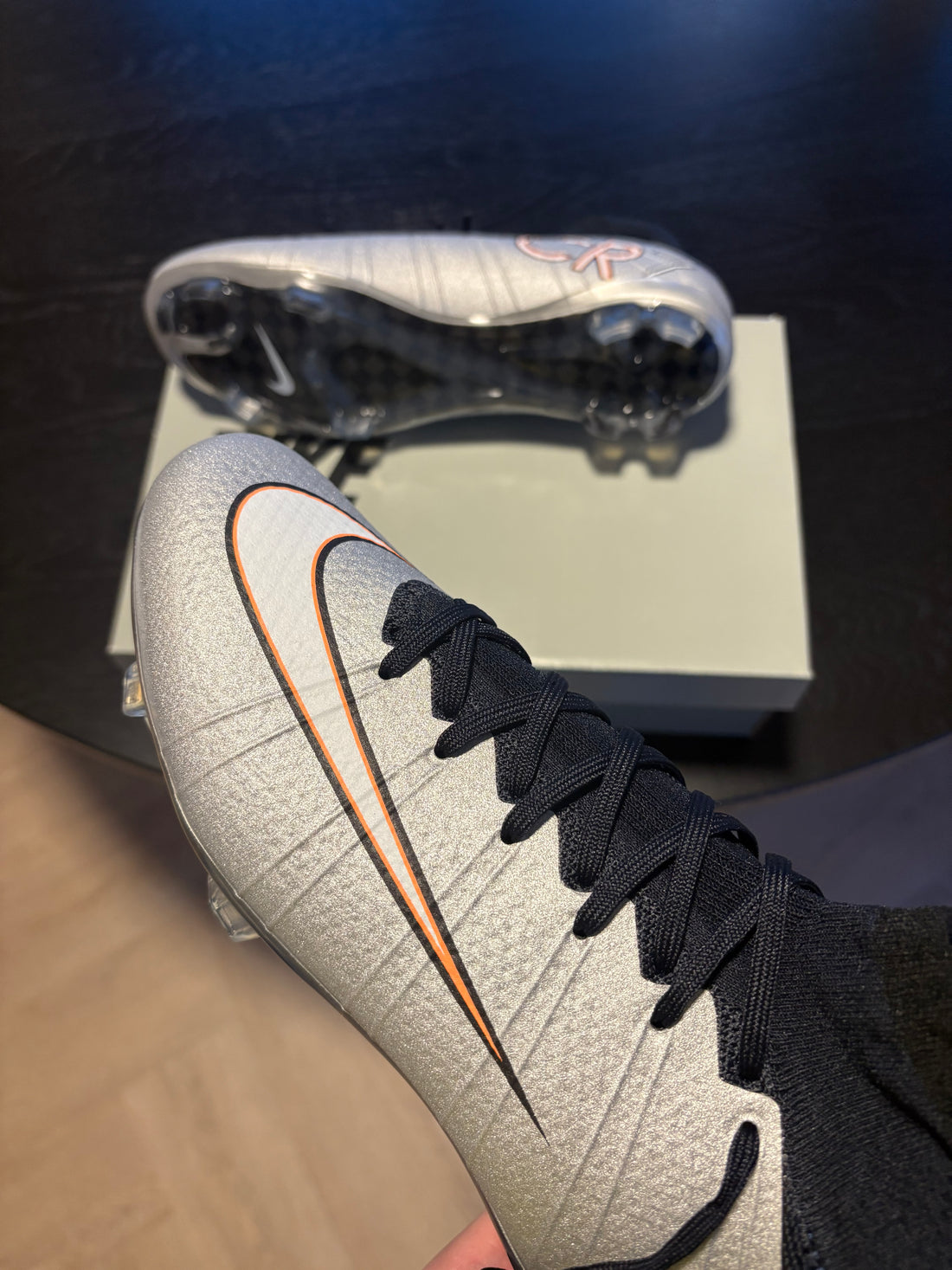 Nike Mercurial Superfly 4 CR7 Silver FG