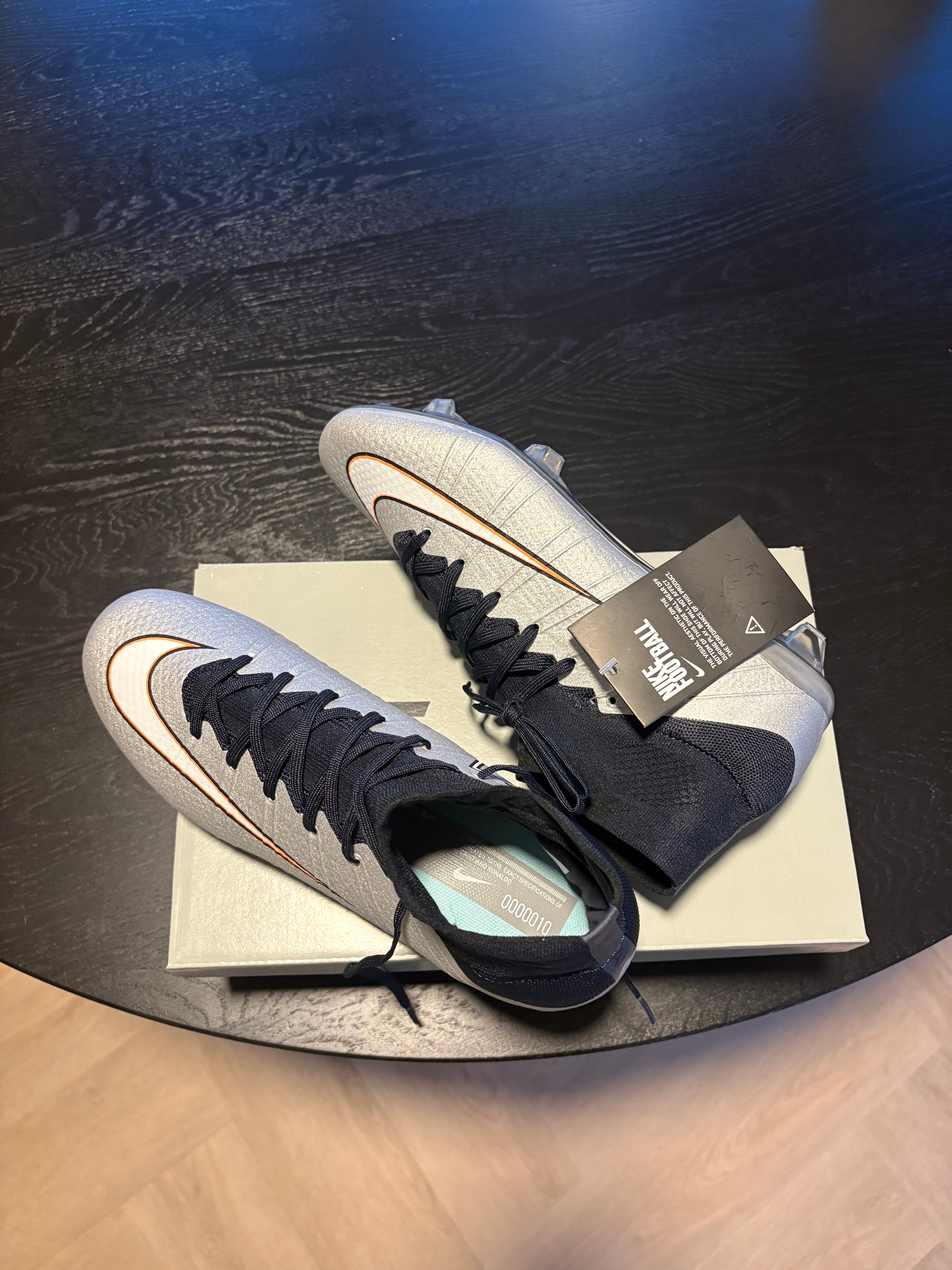 Nike Mercurial Superfly 4 CR7 Silver FG