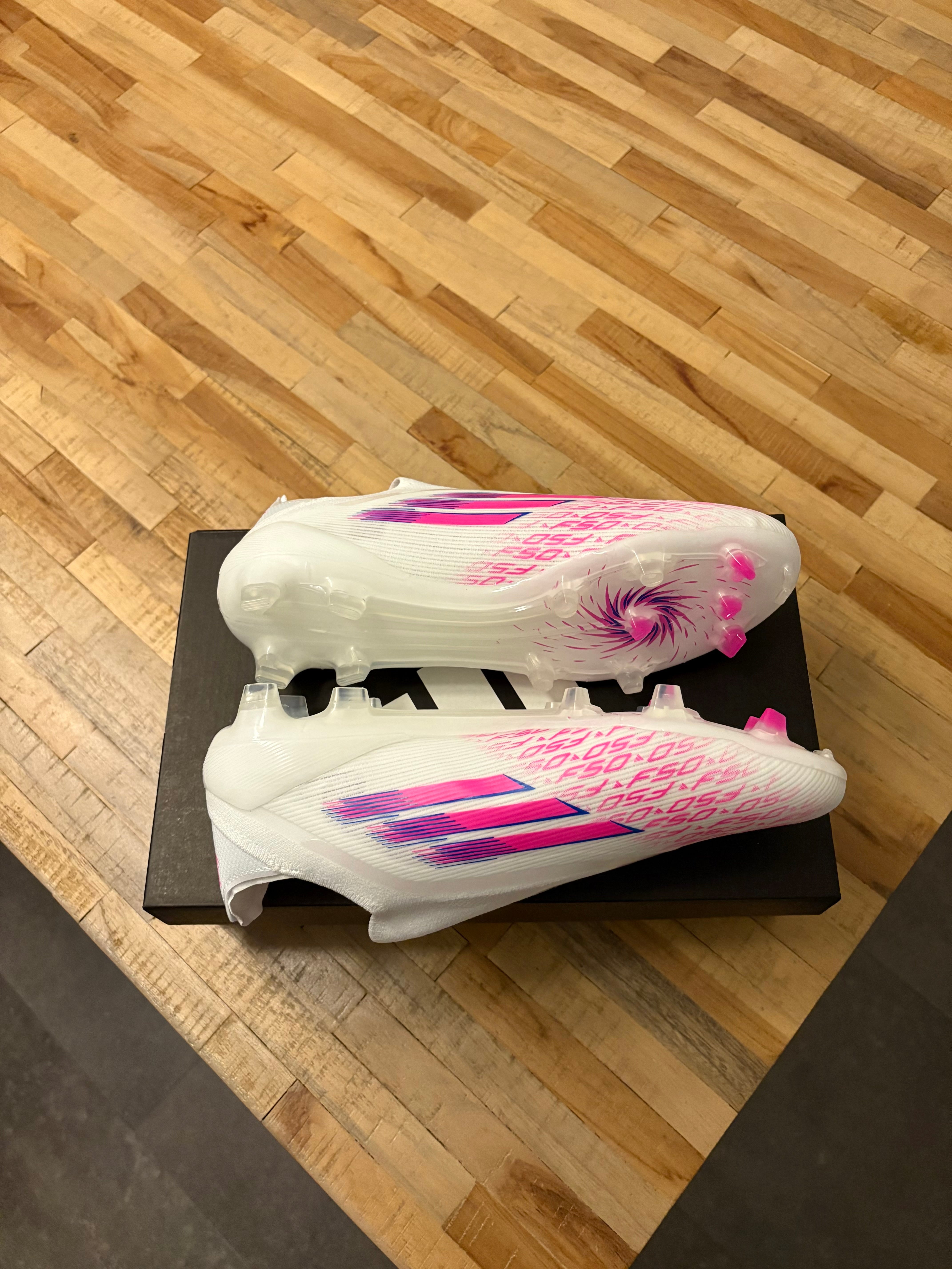 Adidas F50 Elite Laceless White FG