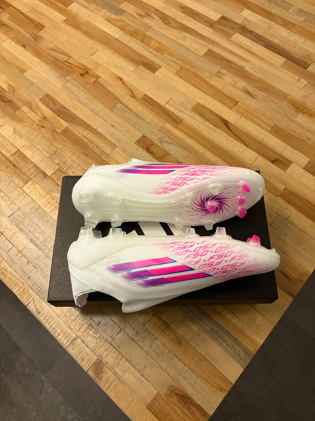 Adidas F50 Elite Laceless White FG
