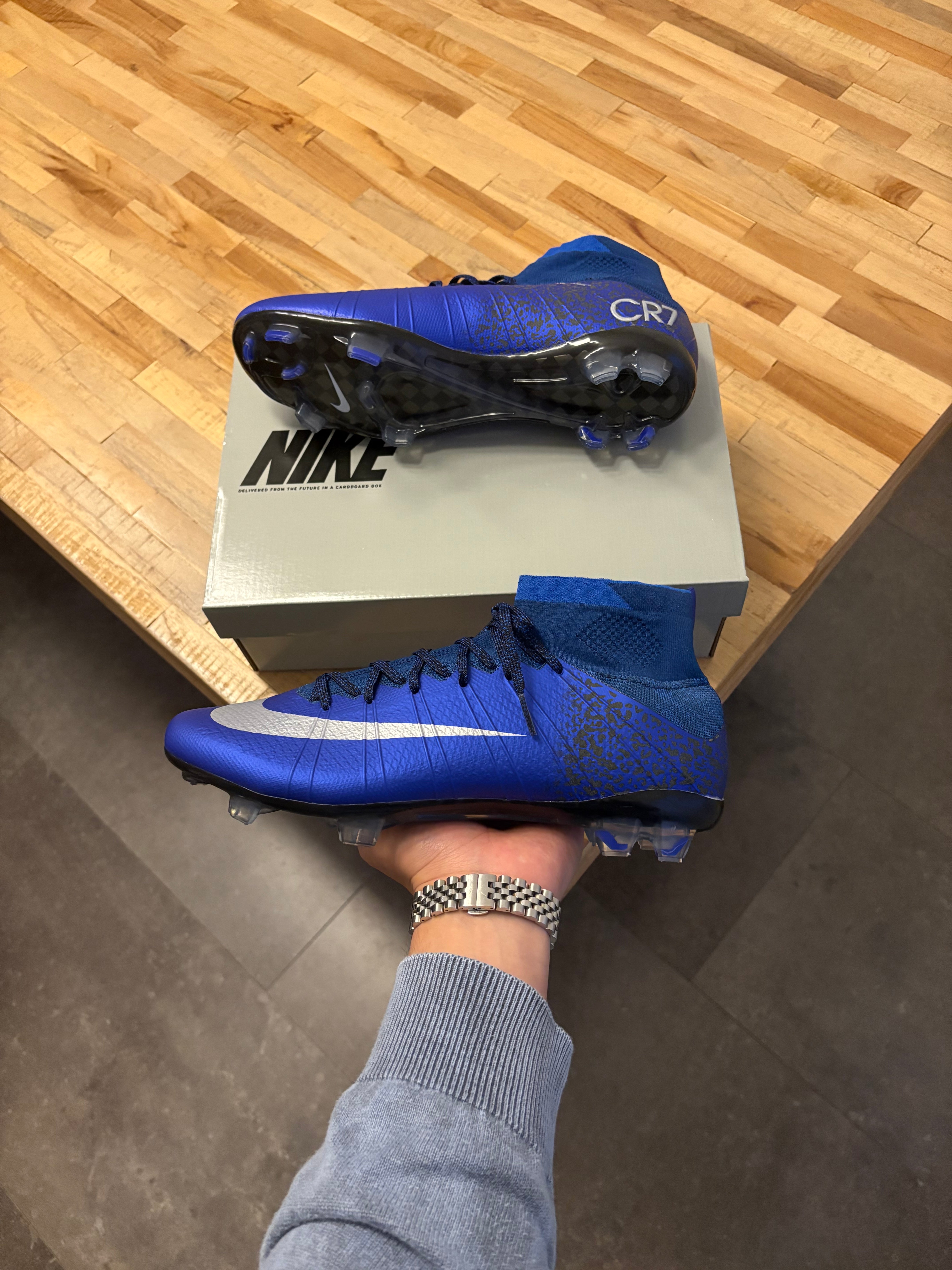 Nike Mercurial Superfly 4 CR7 Blue FG