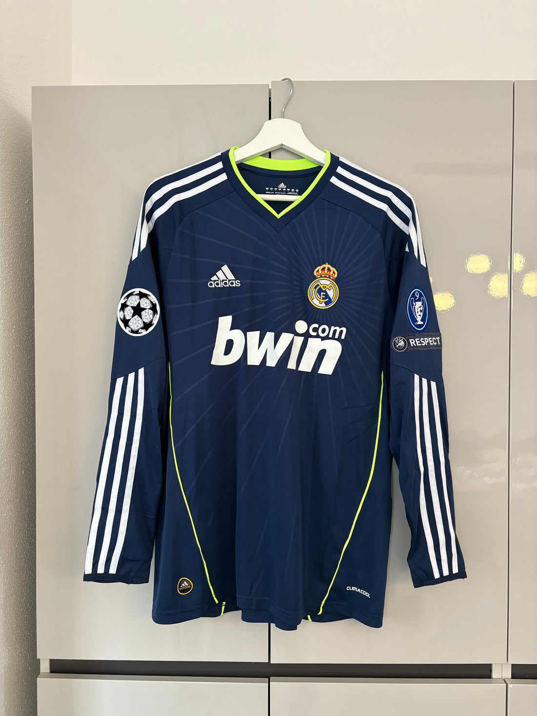 Real Madrid 10/11 Away longsleeve (benzema)
