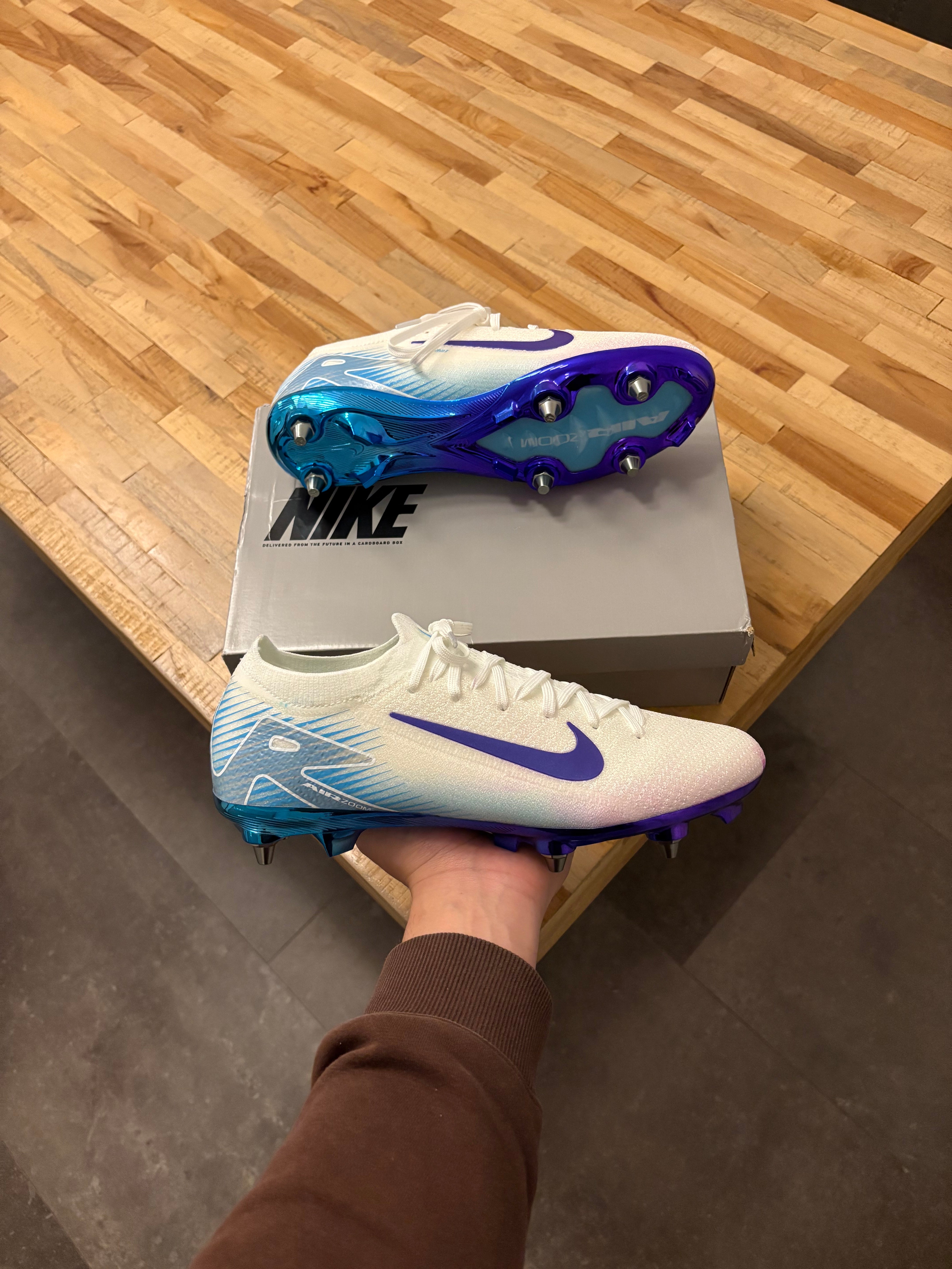 Nike Mercurial Vapor 16 Elite White/Purple SG